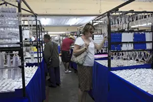 Covered Markets Prints: Silver Market, Taxco, colonial town well known for its silver markets, Guerrero State