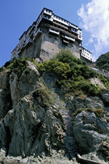 Mount Athos Prints: Simono Petra (Simonos Petra)