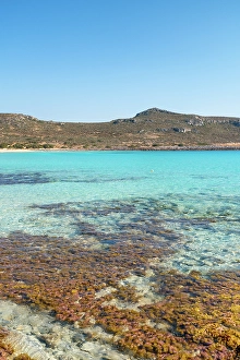 Simos Prints: Simos beach with turquoise water, Elafonisos island, Greece