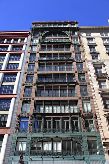 Apartments Prints: Singer Building, Broadway, Soho
