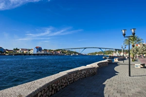 Curacao Prints: The Sint Annabaai channel in Willemstad