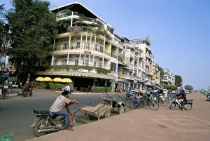 Sisowth Quay, Phnom Penh, Cambodia, Indochina, Southeast Asia, Asia