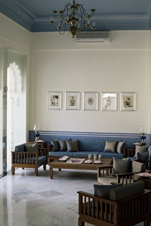 Accommodation Prints: Sitting area in one of the bedroom suites