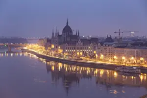 Sitting on the banks of the River Danube, the Hungarian Parliament Building dates