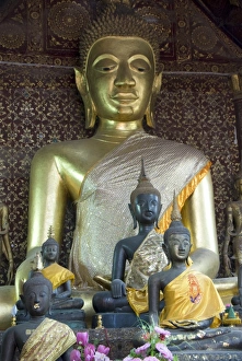 Sash Prints: Sitting Buddha in the Main Temple