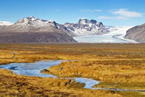 Sudurland Prints: Skaftafellsjokull, Sudurland, Skaftafell, Iceland, Polar Regions