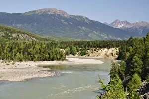 Skeena River and Kitimat Ranges, British Columbia, Canada, North America