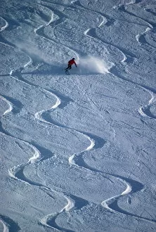 Generic Location Collection: Skiers in powder snow