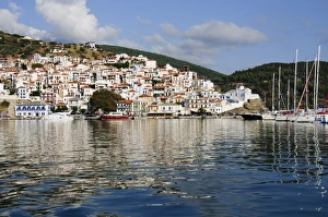 Images Dated 3rd September 2008: Skopelos Town, Skopelos, Sporades Islands, Greek Islands, Greece, Europe