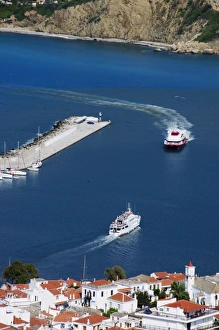 Images Dated 1st September 2008: Skopelos Town, Skopelos, Sporades Islands, Greek Islands, Greece, Europe