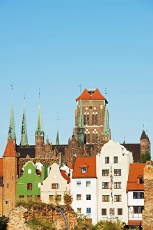 Gdansk Prints: Skyline, Gdansk, Poland, Europe
