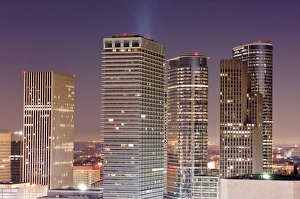Images Dated 19th October 2008: Skyline, Houston, Texas, United States of America, North America