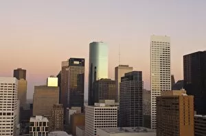 Images Dated 19th October 2008: Skyline, Houston, Texas, United States of America, North America