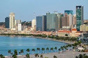 Angola Prints: Skyline of Luanda, Angola, Africa