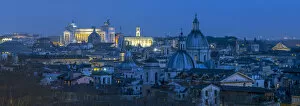 Domed Gallery: Skyline, Rome, Lazio, Italy, Europe