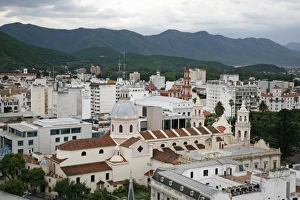 Salta Prints: Skyline of Salta city, Argentina, South America