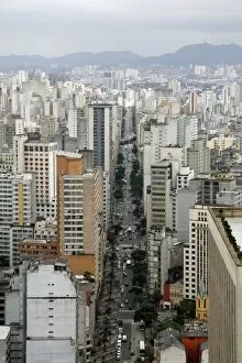 Images Dated 26th February 2010: Skyline of Sao Paulo, Brazil, South America