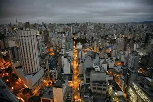Images Dated 25th February 2010: Skyline of Sao Paulo, Brazil, South America
