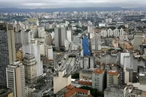 Images Dated 26th February 2010: Skyline of Sao Paulo, Brazil, South America