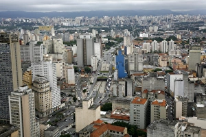 Skyline of Sao Paulo, Brazil, South America