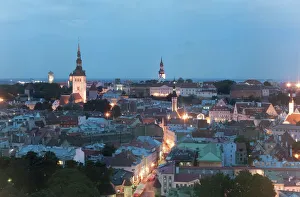 Images Dated 4th September 2009: Skyline, Tallinn, Estonia, Baltic States, Europe