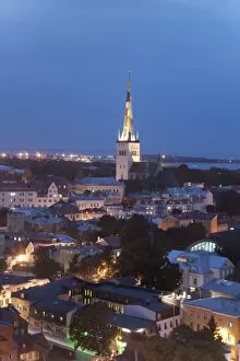 Images Dated 4th September 2009: Skyline, Tallinn, Estonia, Baltic States, Europe