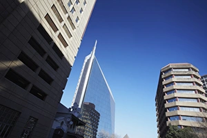 Banks Prints: Skyscrapers with ABSA Bank building, Newtown, Johannesburg, Gauteng, South Africa, Africa