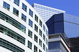Denver Prints: Skyscrapers on Broadway, Denver, Colorado, United States of America, North America
