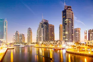 Skyscrapers in Dubai Marina, Dubai, United Arab Emirates, Middle East