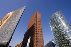 Skyscrapers in new urban development in Potsdamer Platz