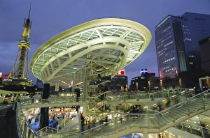 Flood Light Prints: Skywalk, Nagoya city center