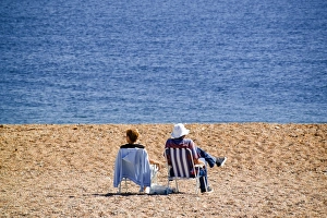 South Hams Prints: Slapton Sands, Slapton Ley, South Hams, Devon, England, United Kingdom, Europe