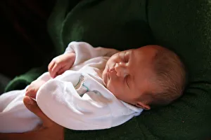 Images Dated 26th October 2005: Sleeping baby, France, Europe