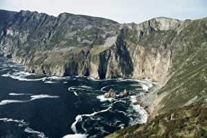 County Donegal Prints: Slieve League sea cliffs