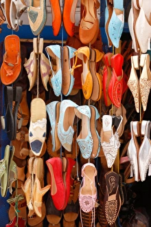 Images Dated 15th April 2008: Slippers, Essaouira, Morocco, North Africa, Africa