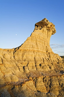 Images Dated 27th June 2007: Slump Block area in Theodore Roosevelt National Park North Unit, Watford