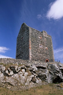 Scottish Border Prints: Smailholm Tower dating from the 16th century near Kelso