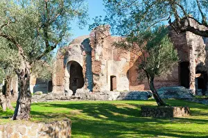 Ancient Rome Prints: Small Baths, Hadrian's Villa