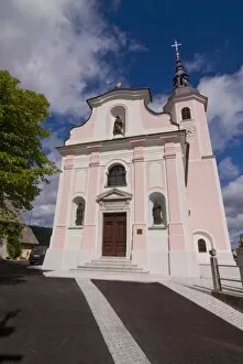 Small church near Lublijana, Slovenia, Europe