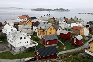 Traditionally Norwegian Prints: Once a small fishing village on the tiny island of Ona