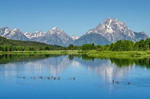 Togetherness Prints: Small lake in Grand Teton National Park, Wyoming, United States of America, North America