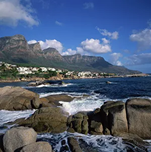 Cape Town Prints: Small town near Cape Town on the Cape Peninsula