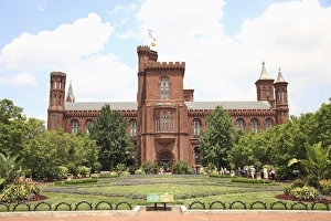 Landscaped Prints: Smithsonian Institution, Washington D. C. United States of America, North America