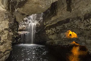 Durness Prints: Smoo Cave, Durness, Northwest Highlands, Scotland, United Kingdom, Europe