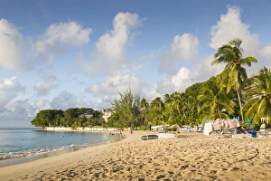 Barbados Prints: Smugglers Cove Beach, Holetown, St. James, Barbados, West Indies, Caribbean, Central
