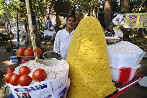 Mumbai Prints: Snack stall