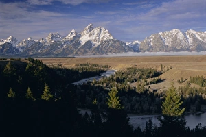 Curving Prints: Snake River and the Tetons