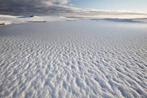 South Iceland Prints: Snow covered landscape in winter, near Jokulsarlon, South Iceland, Polar Regions