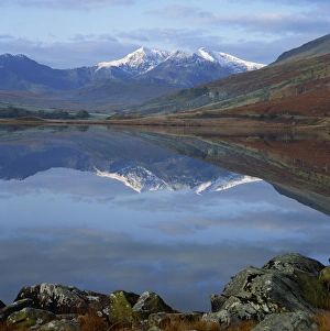Snowcapped peaks of the Snowdon Range