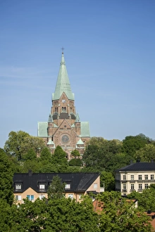 Stockholm Prints: Sofia Church in Nytorget, Stockholm, Sweden, Scandinavia, Europe